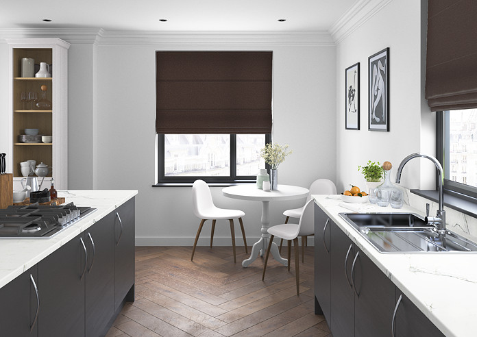 Devonshire, Mocha - Roman Blind - Image 5